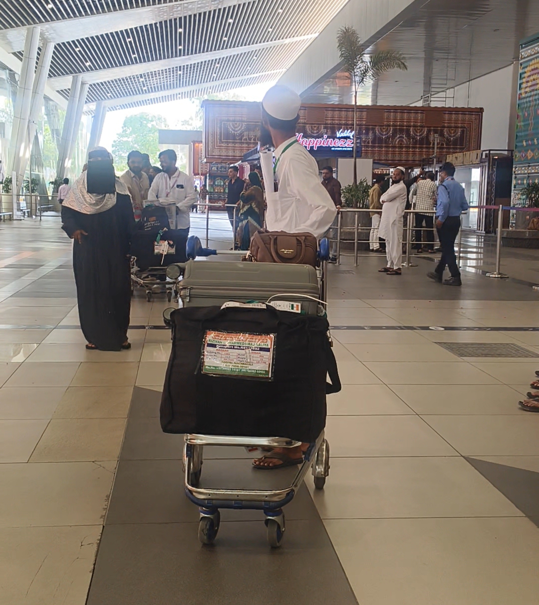 An honor to receive our Hujjaj after their blessed Haj journey. Haj Mabroor! on behalf of HUJJAJ CHARITABLE TRUST photo