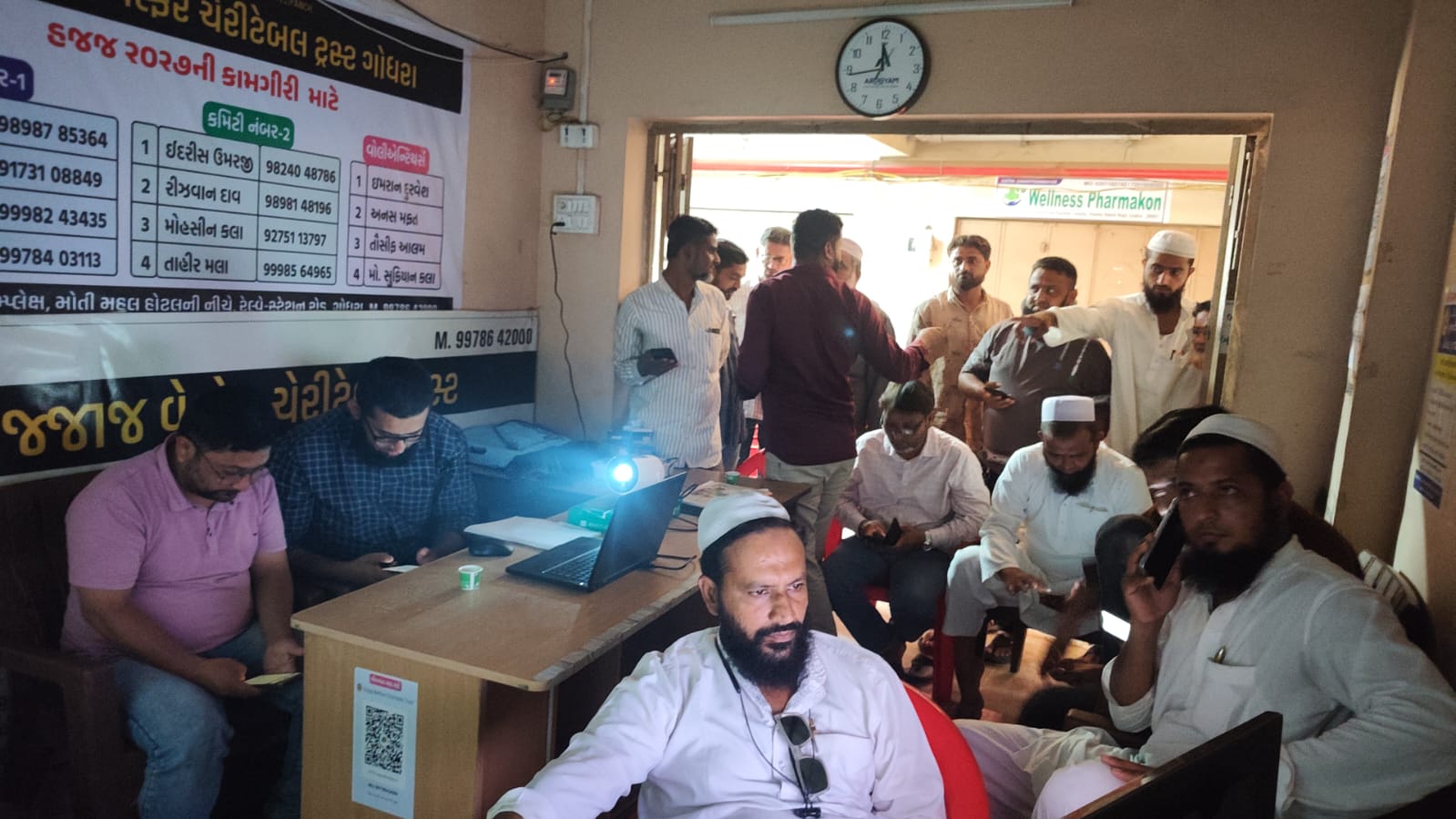 Alhamdulillah! 🤲🕋 A day of hope, prayers, and smiles. Hajj applicants visited the Hujjaj Welfare Charitable Trust office today to check their Haj 2027 Qurrah results. May Allah bless every selected Haji with an accepted Hajj. Ameen. ✨ HUJJAJ WELFARE CHARITABLE TRUST photo